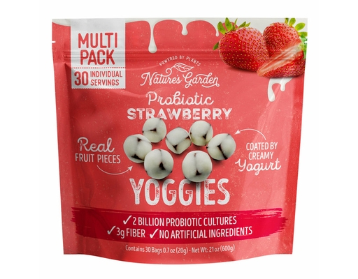 Nature S Garden Probiotic Strawberry Yoggies Oz Pk