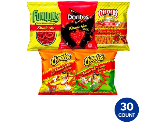 Frito Lay Snack Mix Flamin Hot Ct