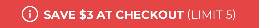 Save $3 promo badge, limit 5 per customer