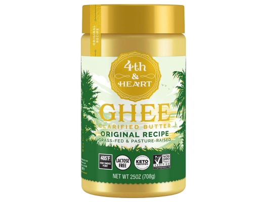 4th & Heart Ghee Butter – Vanilla Bean Geschmack, 9 Unzen (ca. 255 G), Laktosefrei, Aus Grasgefütterter Butter