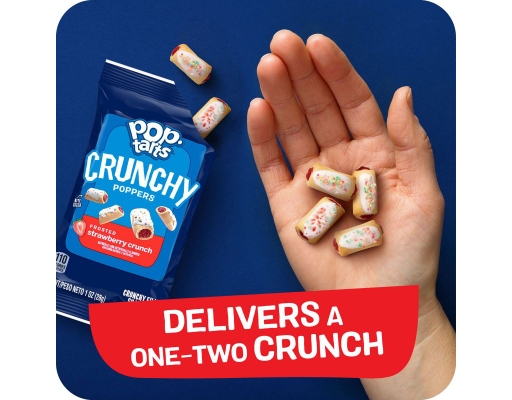 Pop-Tarts Crunchy Poppers Pouches Variety Pack 1 oz (24-pk)