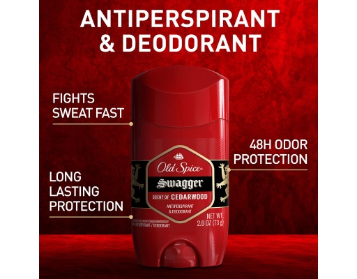 Old Spice Swagger Antiperspirant & Deodorant for Men, 2.6 oz., 5 pk.