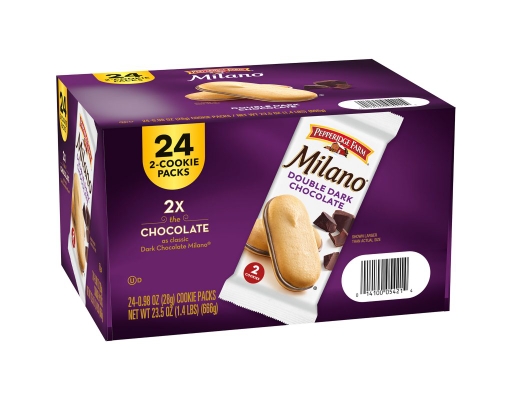 Pepperidge Farm Milano Cookies Double Dark Chocolate 0.98 oz (