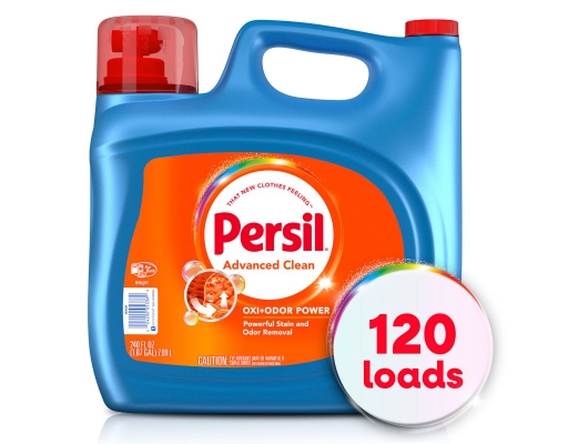 Persil OXI + Odor Power Liquid Laundry Detergent, 120 loads, 240 fl. oz.