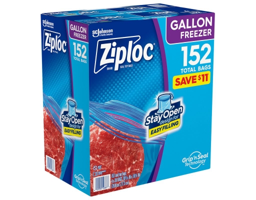 Storage Bags Costco Gallon Ziploc Bags Ziploc 2-Gallon Seal Top