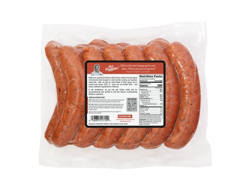 Beef Sausage 46 oz. Kiolbassa image 1