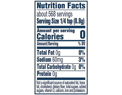 Nutrition Facts Hidden Valley Italian Seasoning Good Seasons Zesty