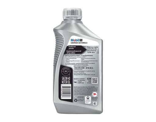 Mobil 1 European Car Formula Advanced Full Synthetic Motor Oil