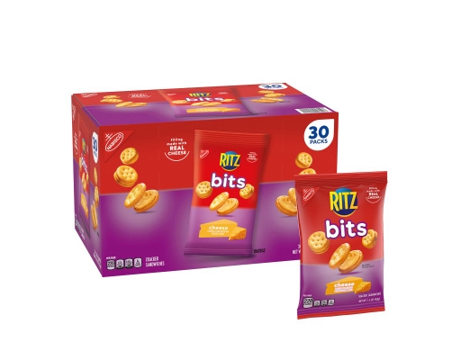 リッツ Nabisco Ritz Bits Cheese Sandwich Crackers, 1 oz., 12 Packs