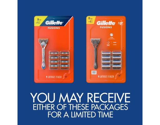 Gillette Fusion5 Razor Set Variety Pack 10 ct
