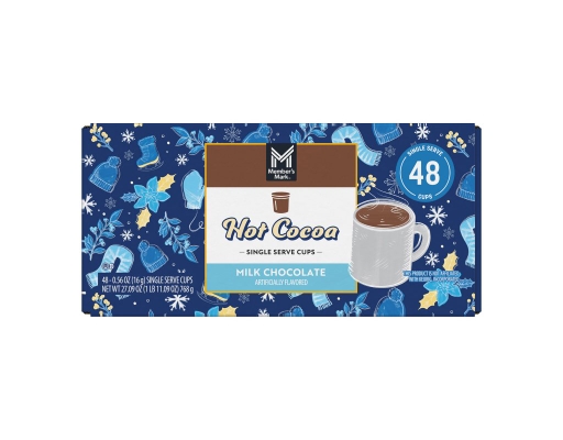 Member's Mark Hot Cocoa Drink Mix, Milk Chocolate, 48 ct.