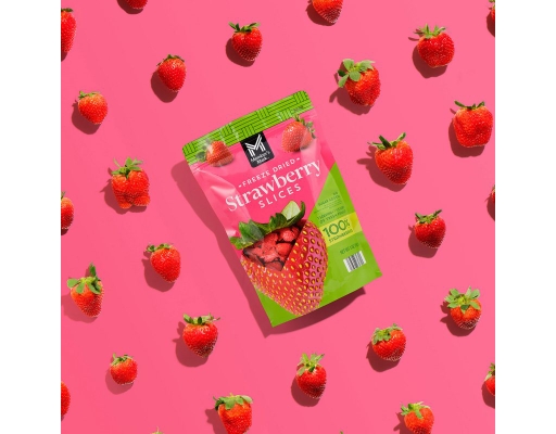 Member's Mark Freeze Dried Strawberry Slices, 3 oz.