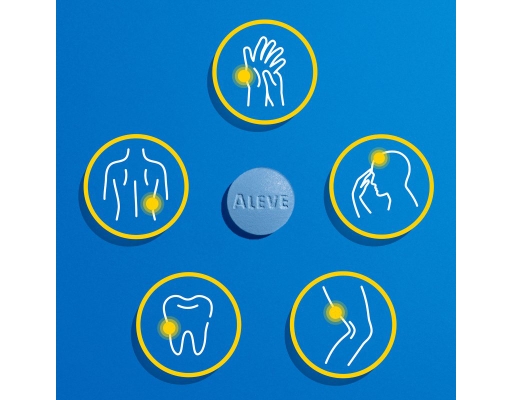 Aleve 220mg Pain Reliever Tablets Arthritis Cap 320 ct