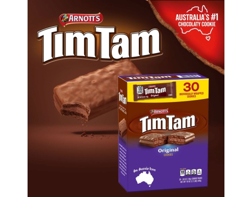 Tim Tam Original Chocolaty Cookies, 0.63 oz., 30 pk.