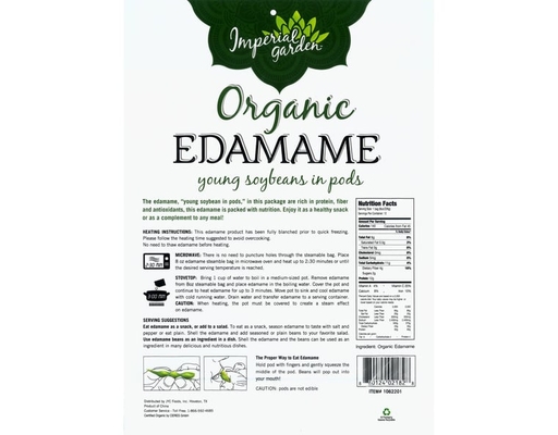 Imperial Garden Organic Edamame, 6 lbs