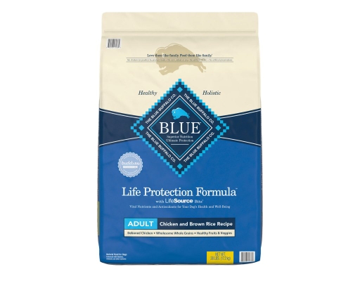 Life Protection Formula Adult Dry Dog Food, Chicken & Brown Rice, 38 Pounds Blue Buffalo image 0