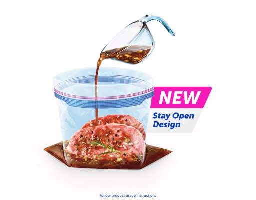 Ziploc Seal Top Bags Gallon Freezer 152 ct