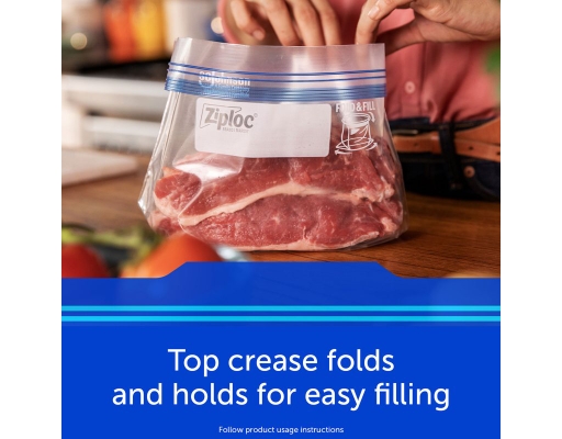 Ziploc Seal Top Bags Quart Freezer 216 ct