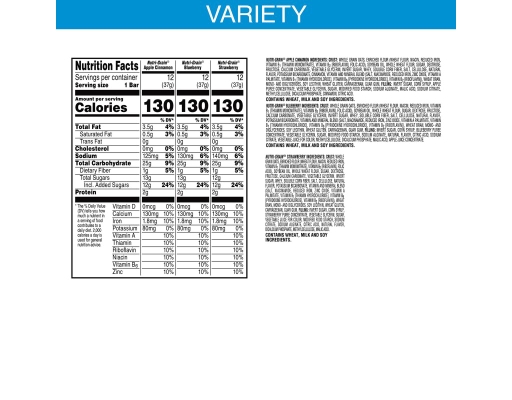 Nutri-Grain Soft Baked Breakfast Bars, Variety Pack, 1.3 oz (36-pk) Kellogg's image 2