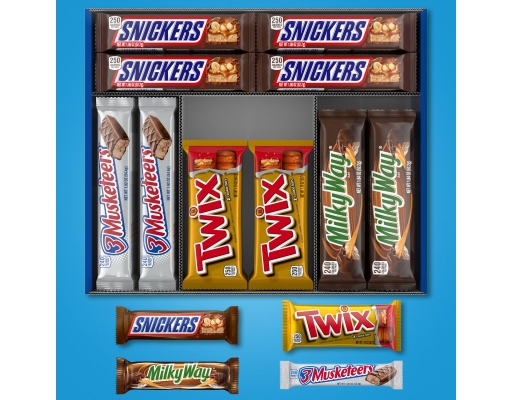 Full Size Chocolate Bars, Variety Pack, 30 count. 55.42 oz Mars image 3