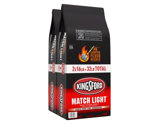 Match Light Instant Charcoal Briquettes, 16 Pound (2-pk) Kingsford image 0
