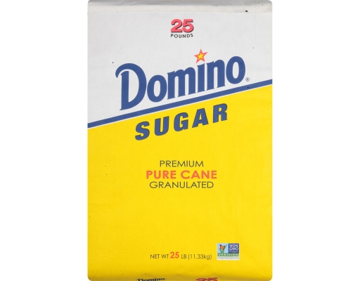 Domino Premium Pure Cane Granulated Sugar 25 Pounds