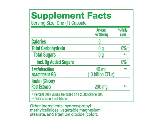 Culturelle Digestive Daily Probiotic Capsules 80 ct