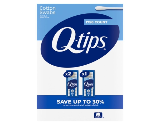Q-Tips Cotton Swabs Variety Pack 1750 ct