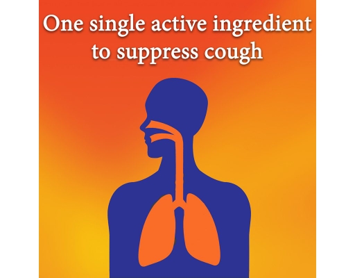 12-Hr. Cough Relief Liquid, Orange, 5 fl. oz, 2 pk Delsym image 1