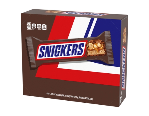 Snickers Full Size Chocolate Bars 1.86 oz (48-pk)