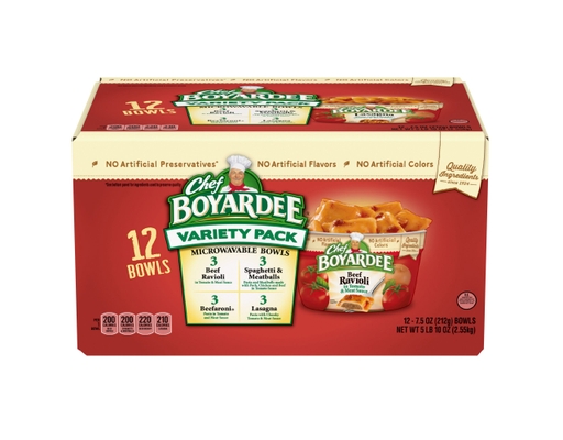 Microwave Cups, Variety Pack, 7.5 oz (12-pk) Chef Boyardee image 0
