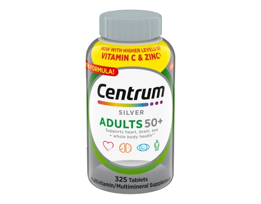 Silver Adults 50+ Multivitamin Tablets, 325 ct Centrum image 0