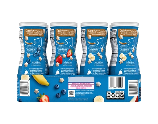 Gerber Baby Snacks Puffs Variety Pack 1.48 oz (8-ct)