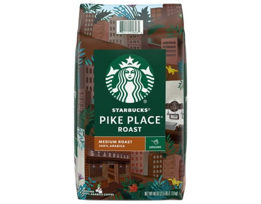 Starbucks Ground Coffee Pike Place Medium 40 oz
