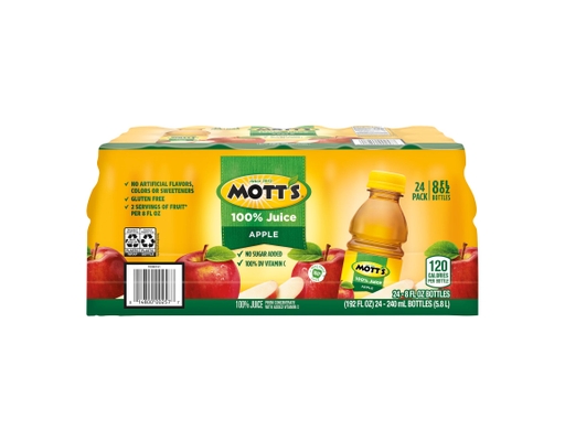 Mott's 100% Apple Juice fl oz (24-pk)