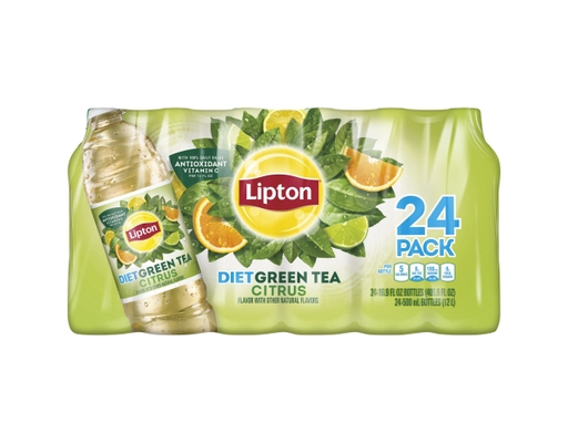 Lipton Iced Tea Drinks Diet Green Tea Citrus 16.9 fl oz (24-pk