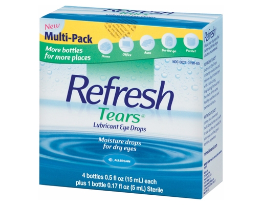 Refresh Tears Lubricant Eye Drops 0.5 fl oz (4-pk)