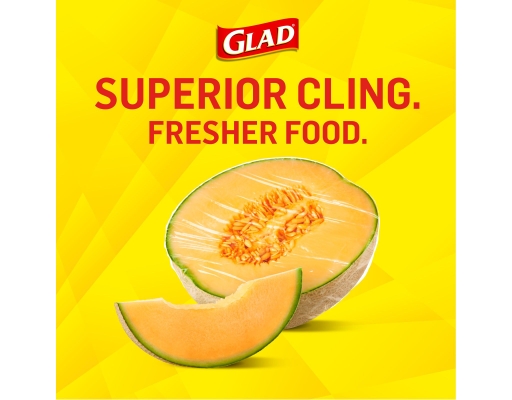 Glad Cling N Seal Plastic Wrap 400 Square Feet (2-pk)