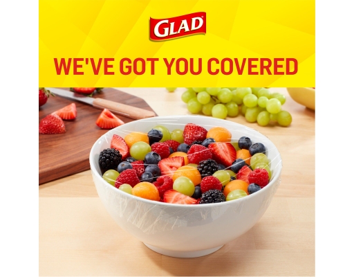 Glad Cling N Seal Plastic Wrap 400 Square Feet (2-pk)