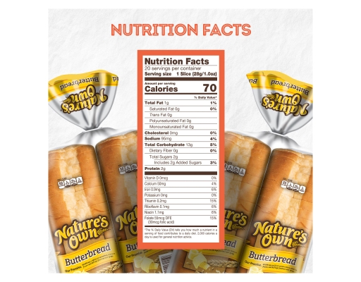 Nature's Own Butterbread 20 oz (2-pk)