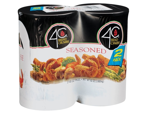 Bread Crumbs, Seasoned, 46 oz (2-pk) 4C image 2