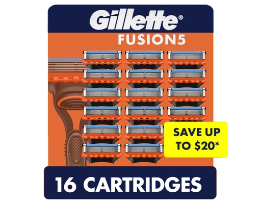Gillette Fusion5 Razor Cartridges 16 ct
