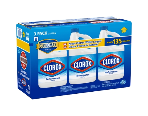 Clorox Performance Bleach 121 fl oz (3-pk)