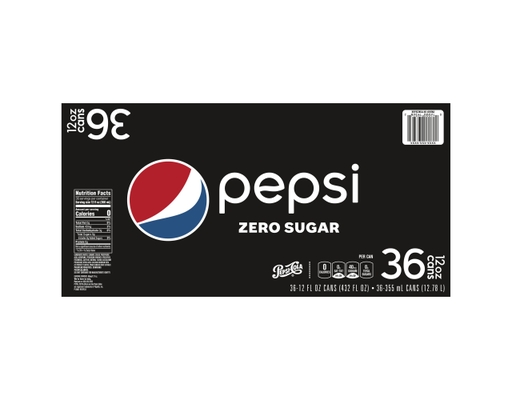 ★suger.pie.n.30ページ★ Pepsi Zero Sugar Soda Cans 12 fl oz (36-pk)