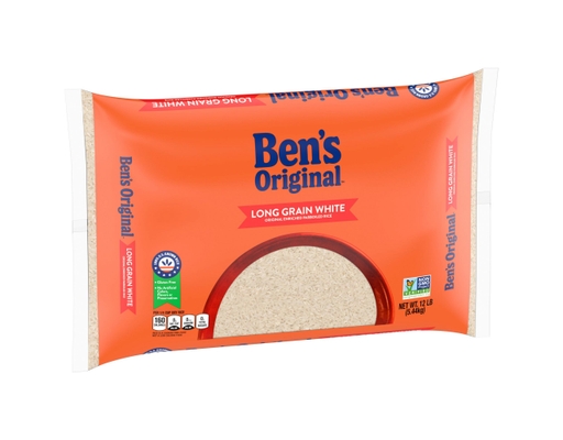 Ben's Original Long Grain White RIce 12 Pounds