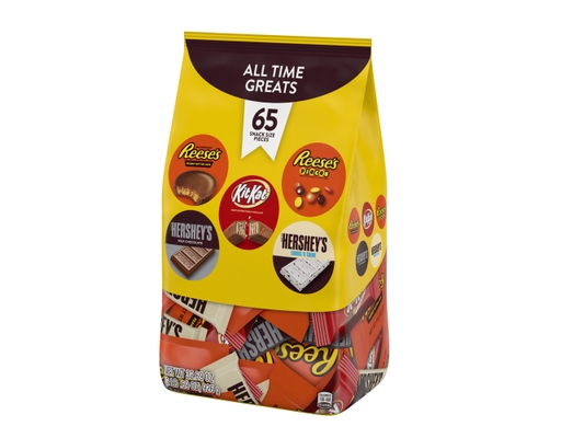 Snack Size Candy Bars, All Time Greats, 65 ct Hershey image 2