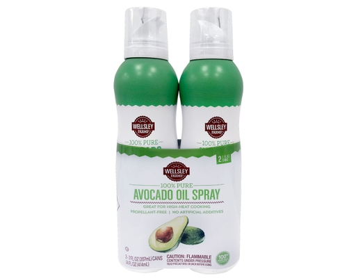 100% Pure Avocado Oil Spray, 7 fl oz (2-pk) Wellsley Farms image 0
