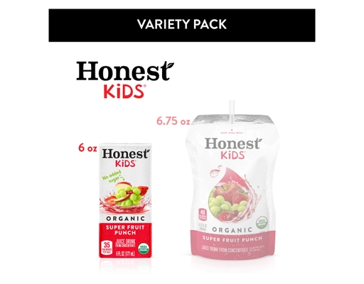 Honest Kids Organic Juice Boxes Variety Pack 6 fl oz (40-pk)