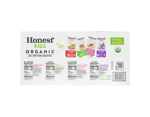 Honest Kids Organic Juice Boxes Variety Pack 6 fl oz (40-pk)