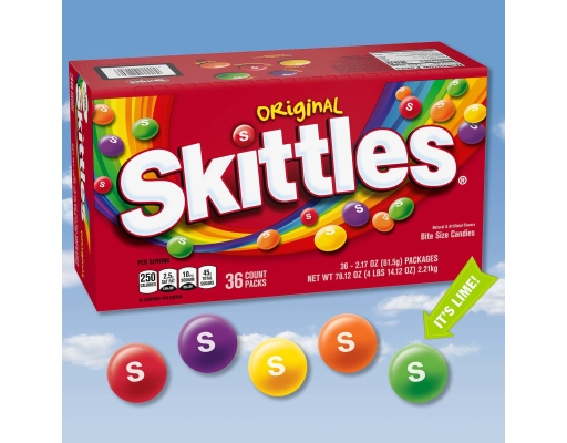 -pkages, Original, 2.17 oz (36-pk) Skittles image 5